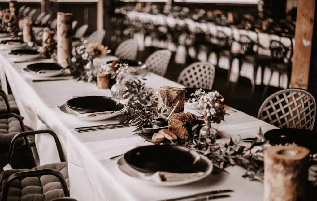Sharing dinner herfst/ winter catering van CaterEvents met warme seizoensgerechten en sfeervolle presentatie
