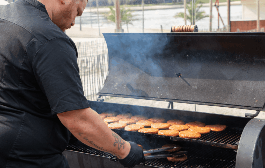 BBQ Veggie catering van CaterEvents met gegrilde vegetarische gerechten en verse groenten